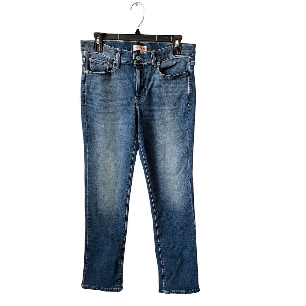 Lucky‎ Brand Women's Mid-Rise Skinny Jeans Blue Size 6 Stretch Denim